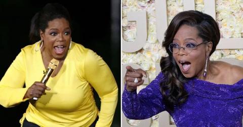 Oprah Winfrey before and after