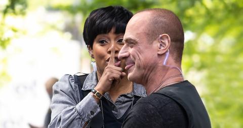 Christopher Meloni Spotted On 'Law & Order' After Crew Member's Slaying
