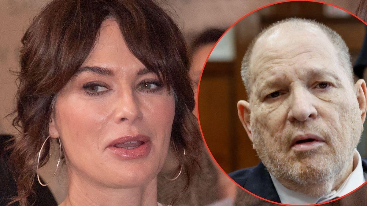 Photo of Lena Headey, Harvey Weinstein