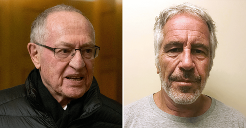 Photo of Alan Dershowitz, Jeffrey Epstein