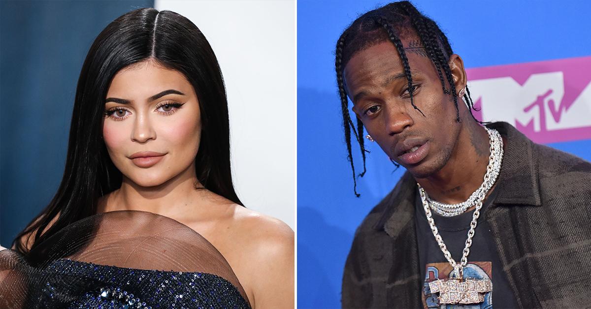 kylie jenner social media celebrate cosmetics anniversary travis scott astroworld festival pp