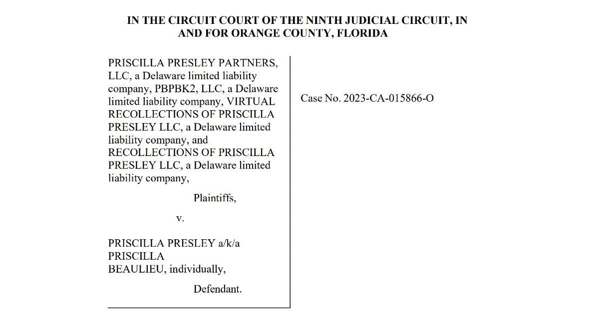 elvis lawsuit