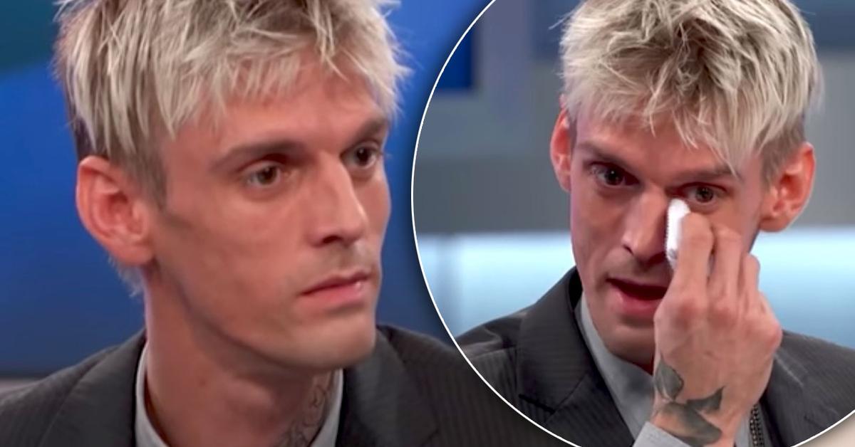 Aaron Carter Tests Positive For Opiates, Breaks Down On 'The Doctors'