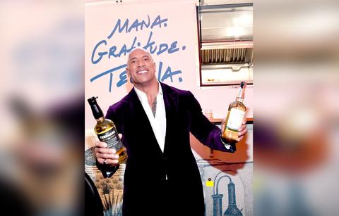 dwayne johnson red notice premiere teremana anejo tequila