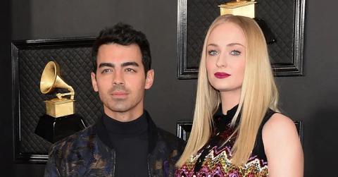 joe jonas and sophie turner at grammys