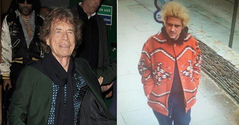 Photo of Mick Jagger and Alexander Key