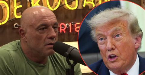 Photo of Joe Rogan, Donald Trump