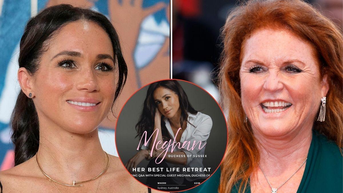 picture of Meghan markle and Sarah Ferguson