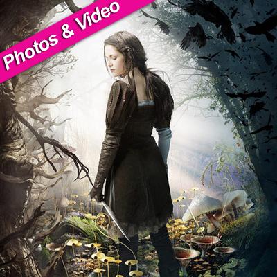 //snow white kristen stewart photos video trailer