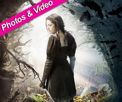 //snow white kristen stewart photos video trailer