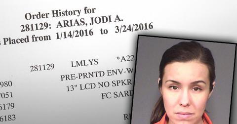 Jodi Arias Prison Violation Commissary Purchases