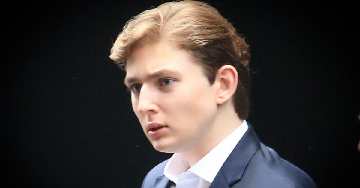 barron trump classmates mysterious skipped high school events shame