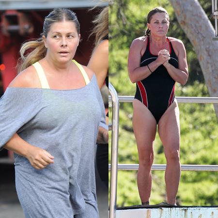 Nicole Eggert Slimming Down! Former Baywatch Babe Shows Off Fit Figure