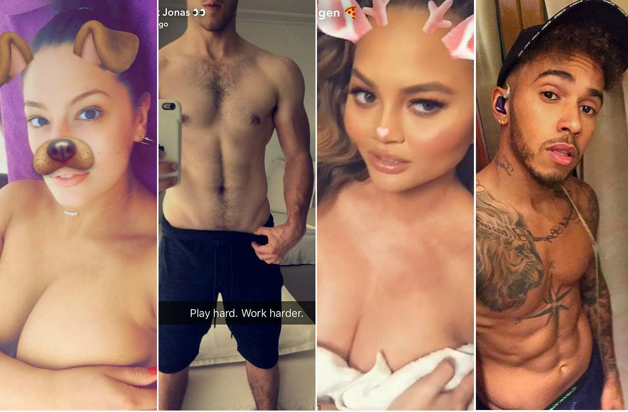 On snapchat models nude Kourtney Kardashian