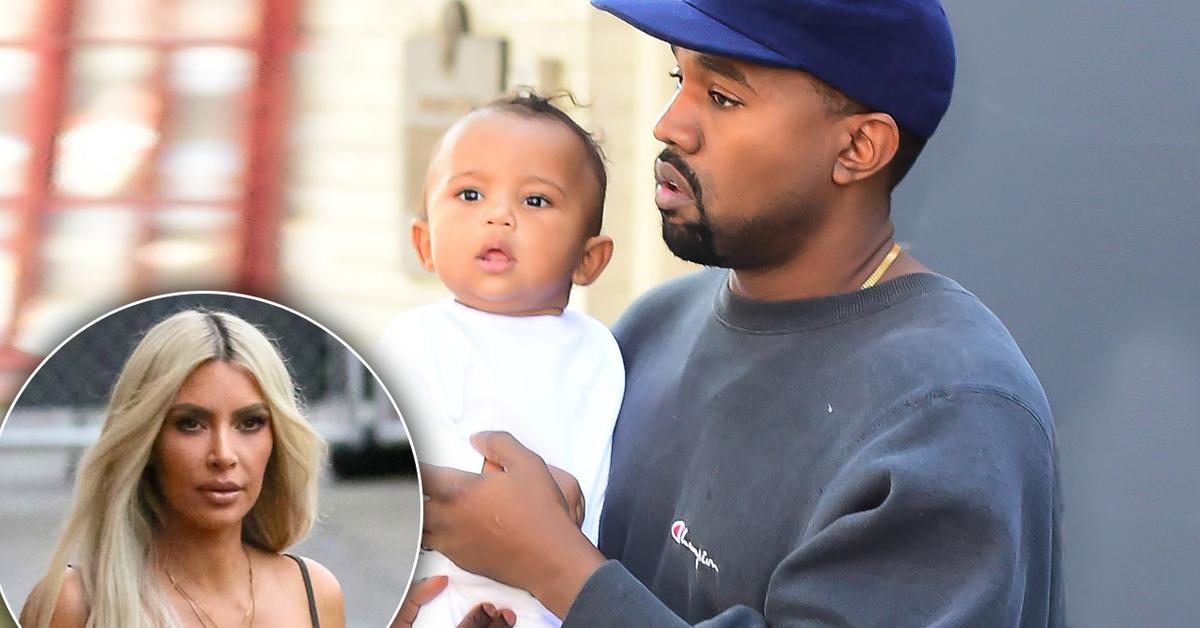 Kim Kardashian & Kanye West's Son Saint Hospitalized With Pneumonia