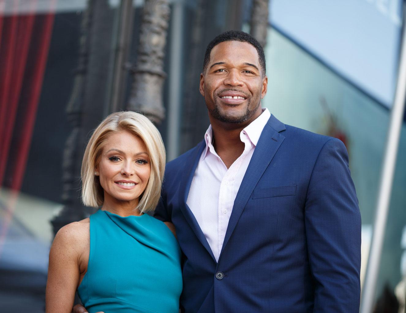 //Michael strahan kelly ripa feud live tell all