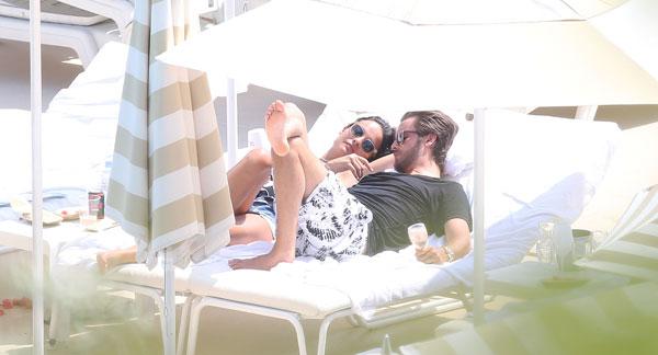 Scott Disick Cheating Kourtney Kardashian Separate Monaco Yacht Brunette