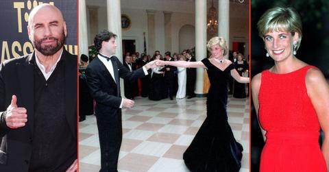 Photo of Princess Diana and John Travolta