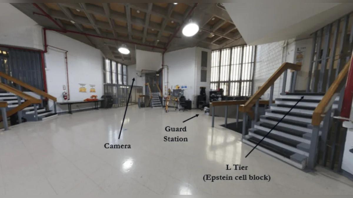 Jeffrey Epstein cell