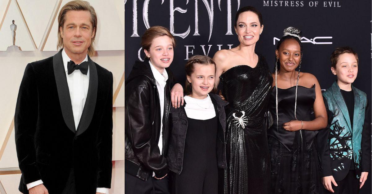brad pitt ptsd angelina jolie split end ines de ramon relationship