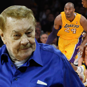 //jerry buss death bed lakers getty