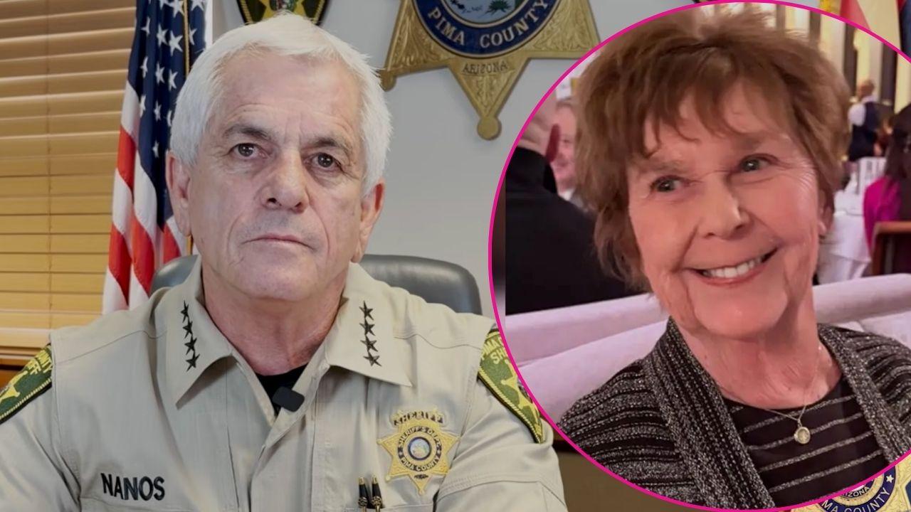 split image of Chris Nanos and Nancy Guthrie