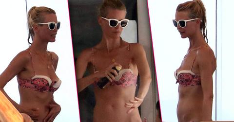 Claudia Schiffer Bikini 47 Husband Kids