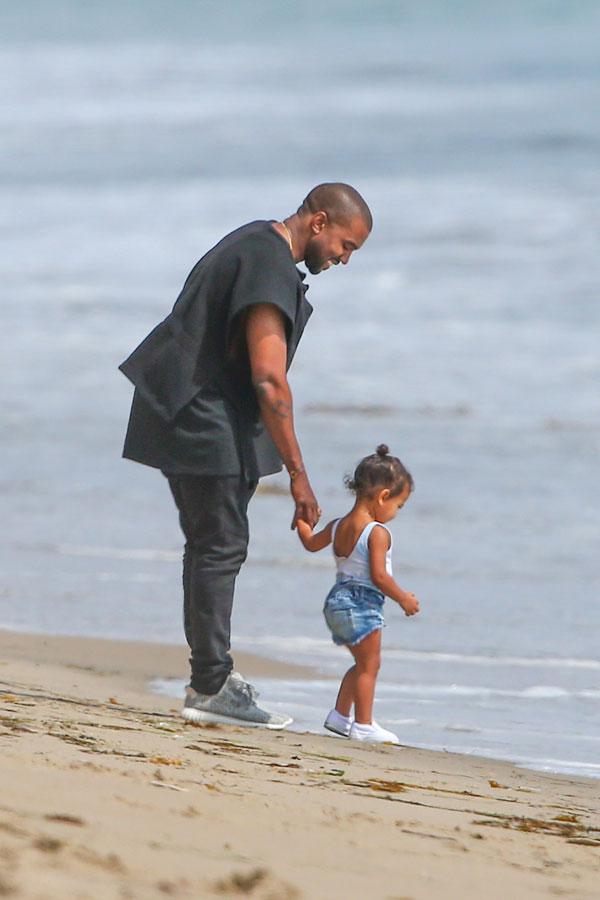 Kim Kardashian Bad Mom Claims Kanye West North Beach Playdate