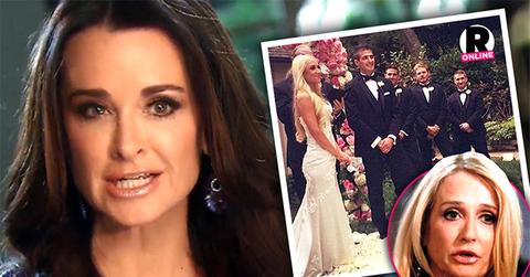 Kyle Richards Feud Kim Daughter Wedding