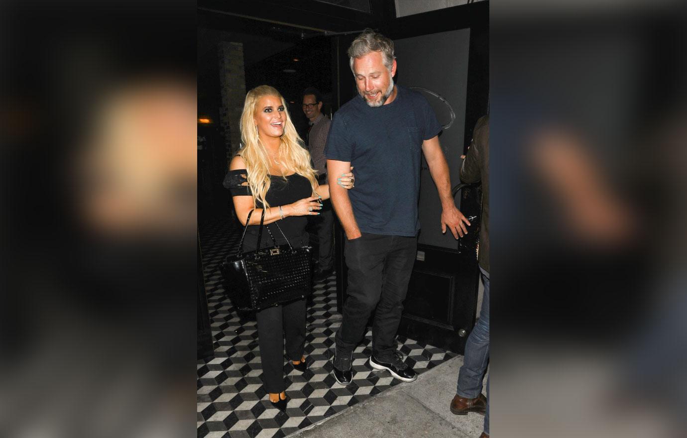 jessica simpson drunk wild night eric johnson birthday party