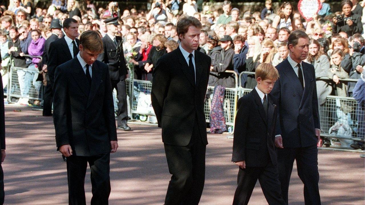Photo of Charles Spencer, King Charles, Princes William and Harry