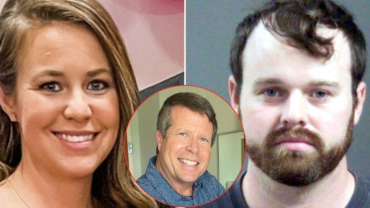 picture of Jana Duggar, Jin Bob Duggar and Jospeh Duggar