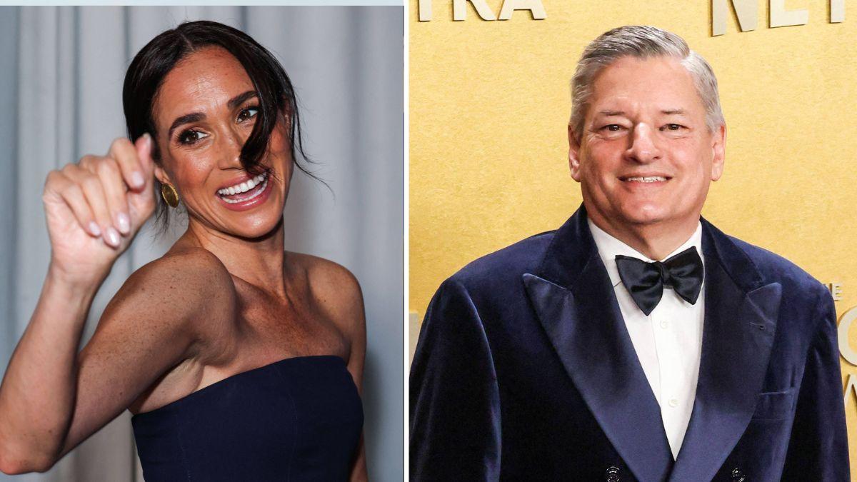 Photo of Meghan Markle and Ted Sarandos
