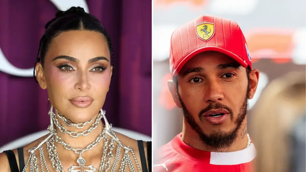 Photo of Kim Kardashian, Lewis Hamilton 
