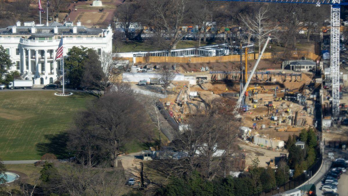 Photo White House Construction