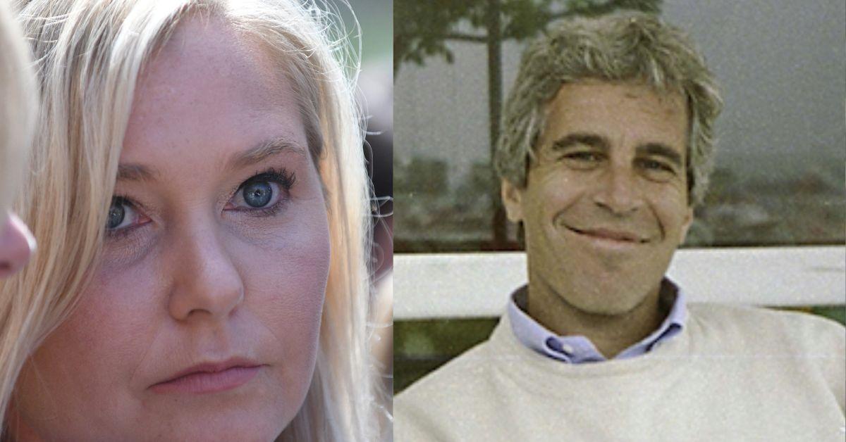 Photo of Virginia Giuffre, Jeffrey Epstein