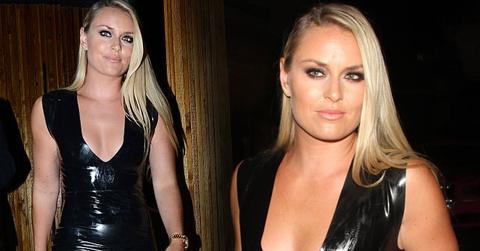 Lindsey Vonn Tiger Woods Breakup Revenge Latex Dress
