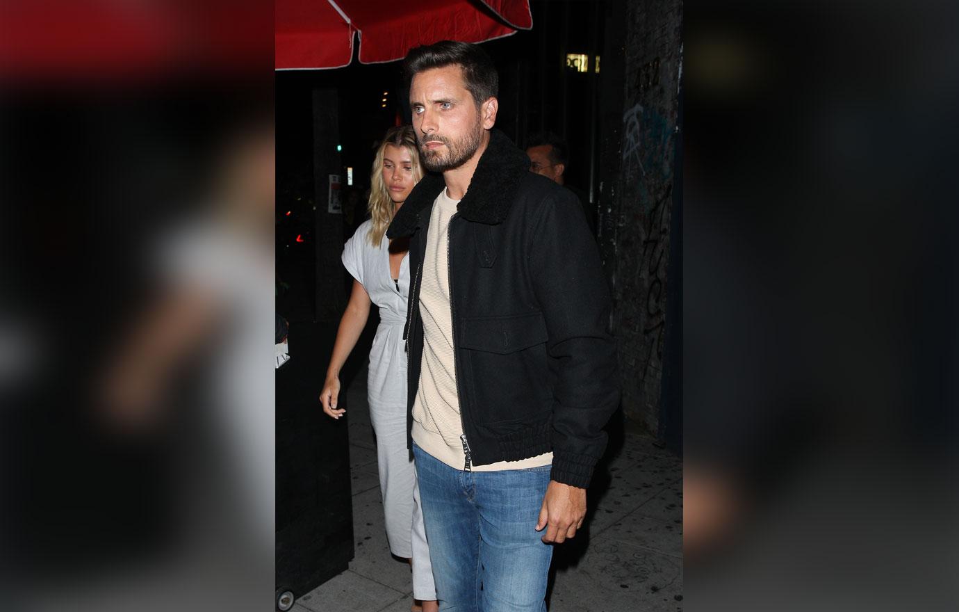 Scott Disick & Sofia Richie Hold Hands Outside Los Angeles Club