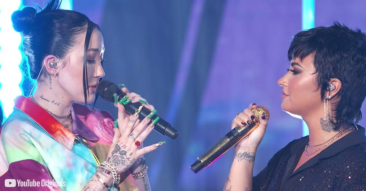 Demi Lovato And Noah Cyrus Appear To Confirm Rumored Relationship Photographed Holding Hands At 