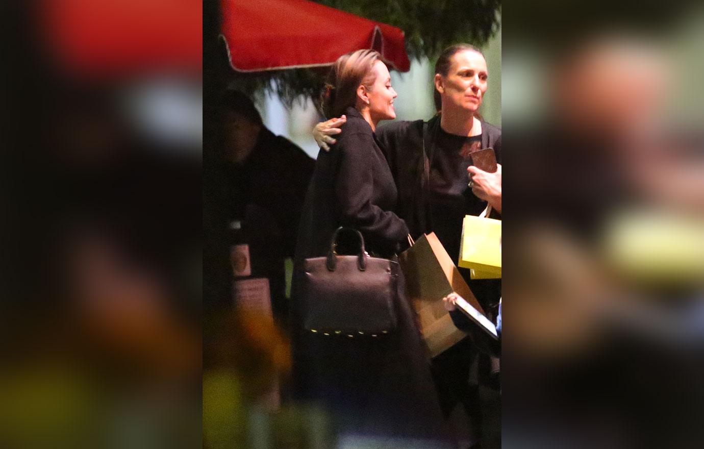 Angelina Jolie Resurfaces Brad Pitt Jen Aniston Birthday Party