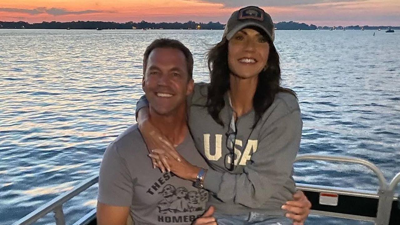 Photo of Kristi Noem, Bryon Noem
