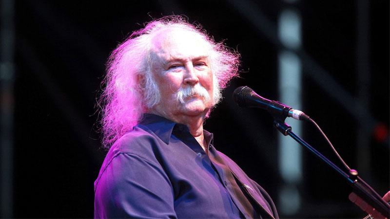 //david crosby hits jogger