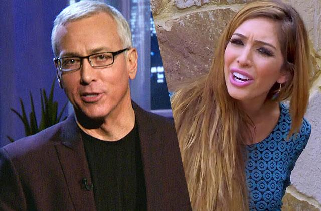 farrah Abraham slams dr drew strangle teen mom star