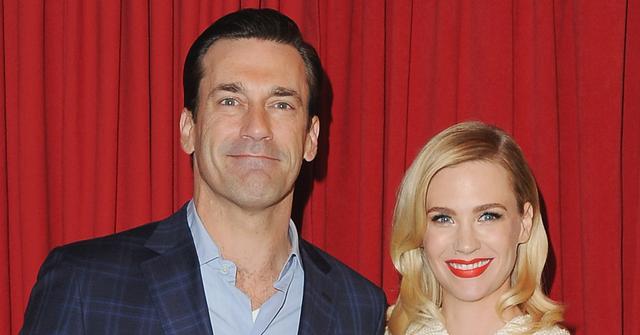 mad men jon hamm january jones secret romance