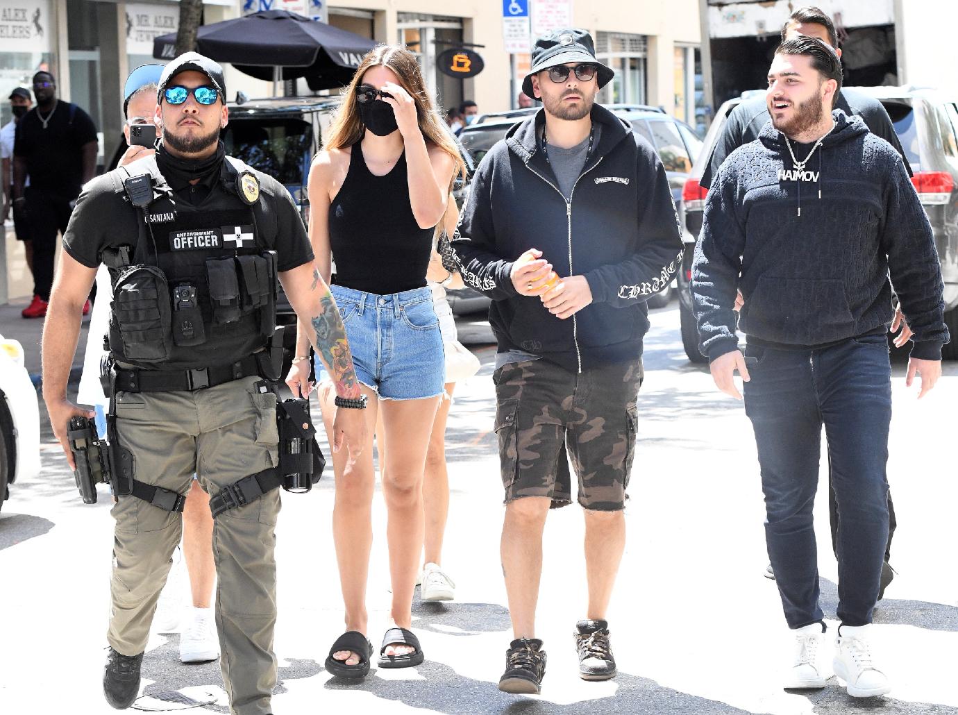 Scott Disick Surrounded By Armed Guards After Kendall Jenner's Scary