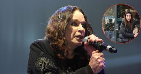 Composite photo of Ozzy Osbourne and Aimee Osbourne