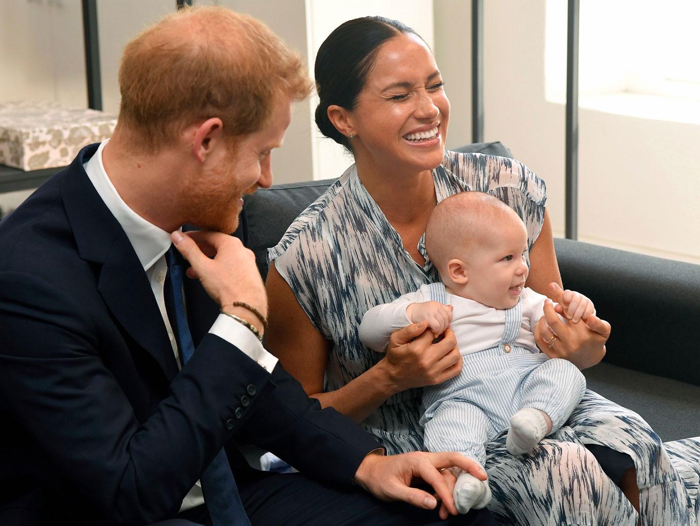 Prince Harry & Meghan Markle Bring Archie On Cape Town Visit