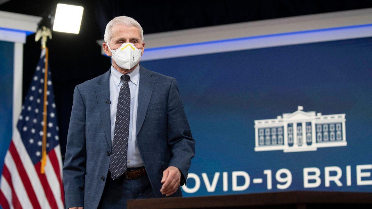 A photo of Dr. Anthony Fauci