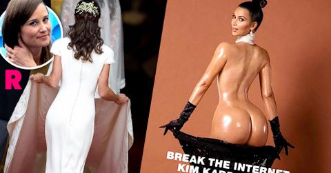 Kim Kardashian Butt Pippa Middleton Butt