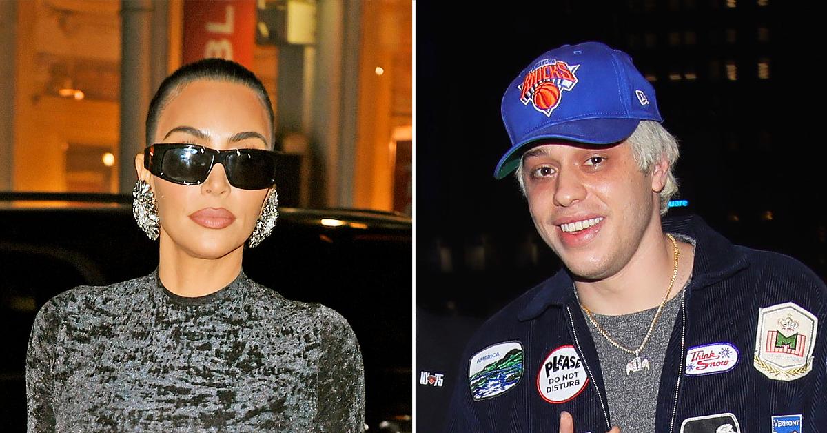 kim kardashian kris jenner playing matchmaker pete davidson romance